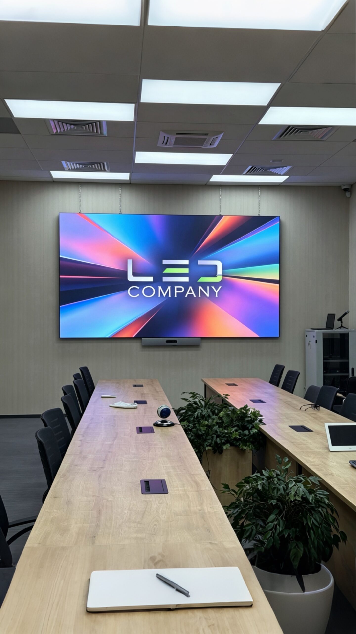 Экран в конференц-зал